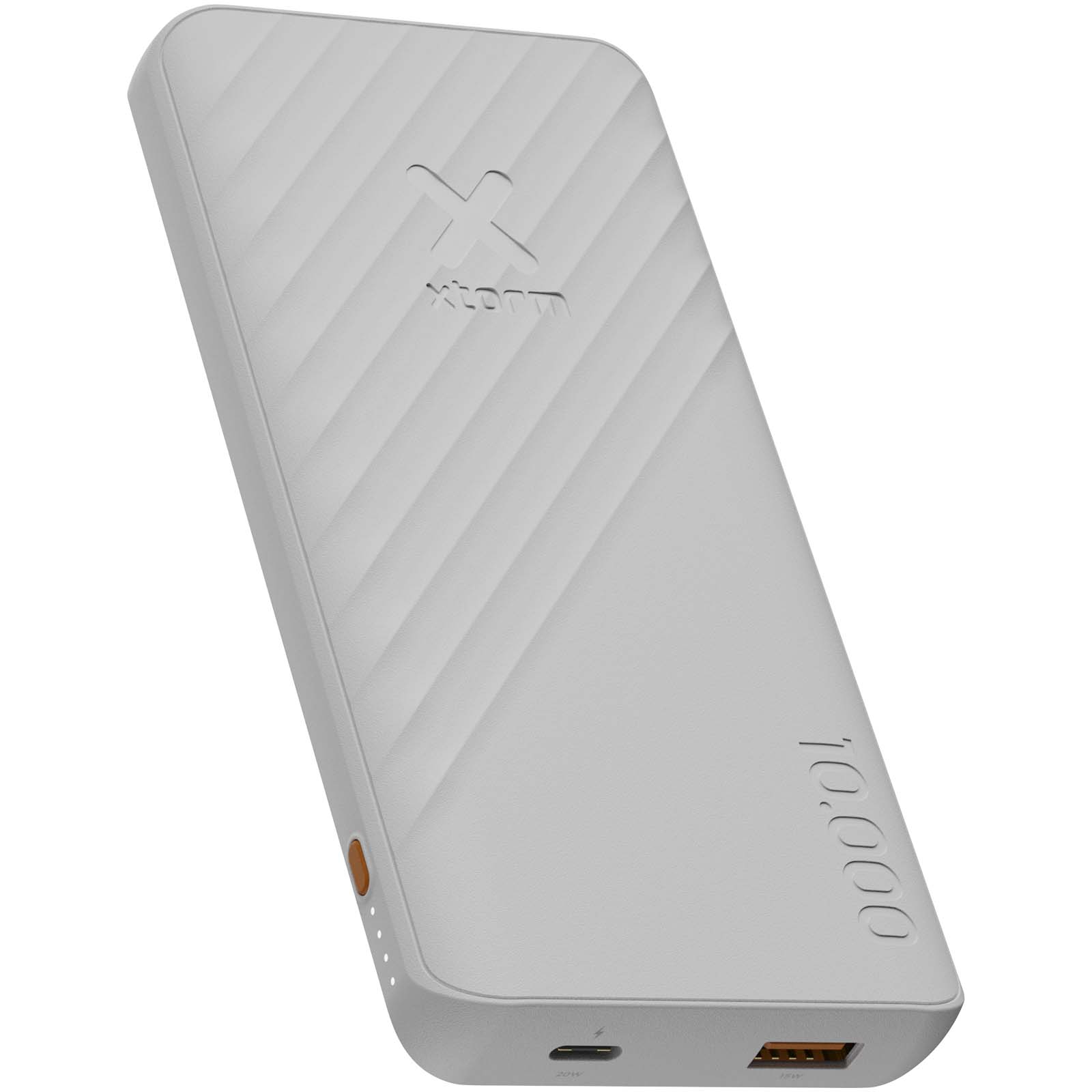 Xtorm Go2 20 W, 10.000 mAh Powerbank mit Schnellladefunktion weiss