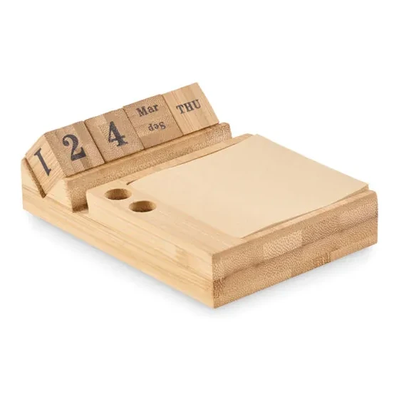 Tischkalender Bambus