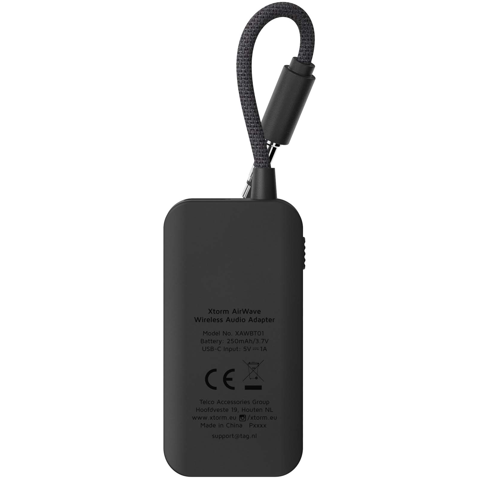 Xtorm XAWBT01 AirWave kabelloser Audio Adapter schwarz