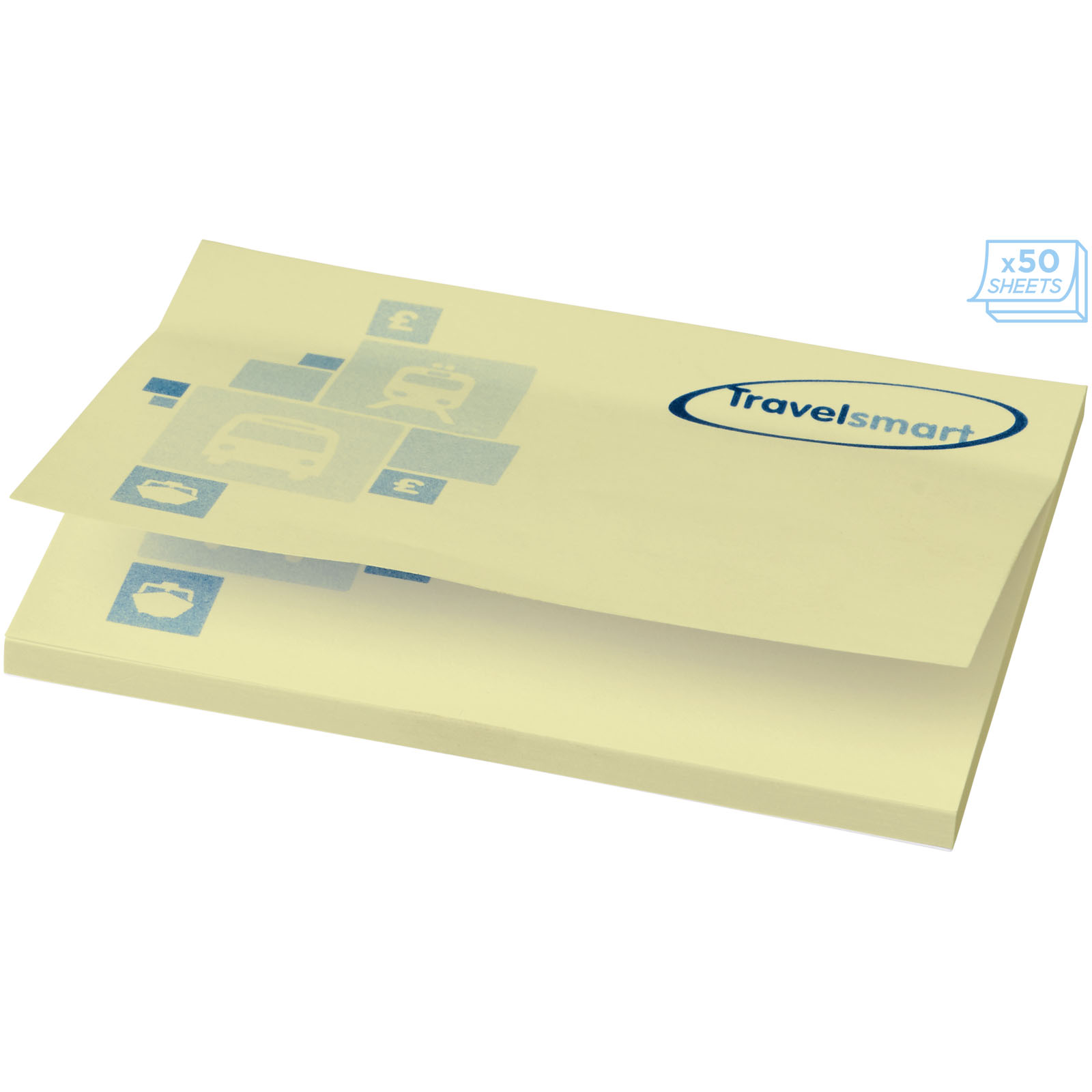Sticky-Mate® Haftnotizen 100 x 75 mm hellgelb