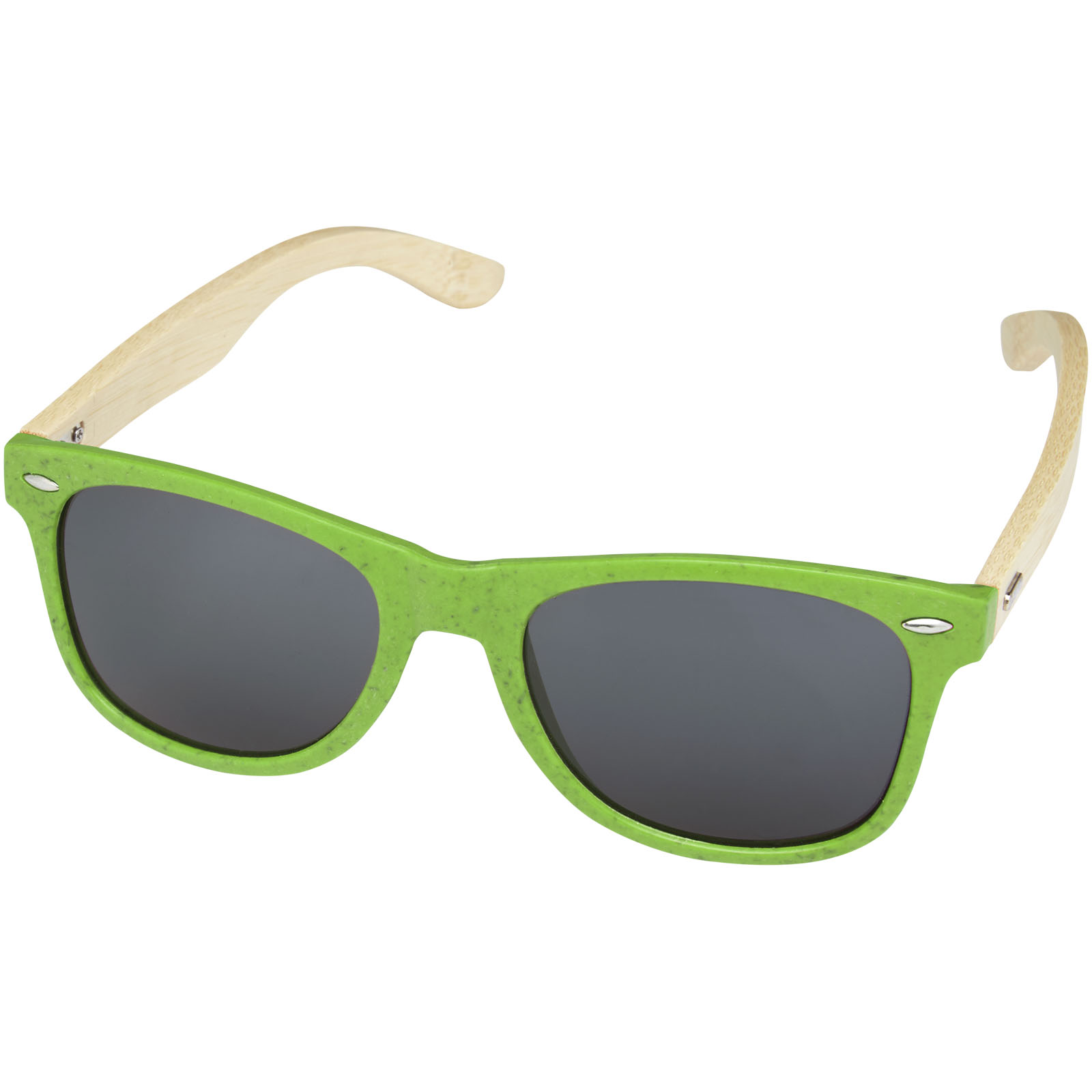 Sun Ray Bambus Sonnenbrille Lindgrün