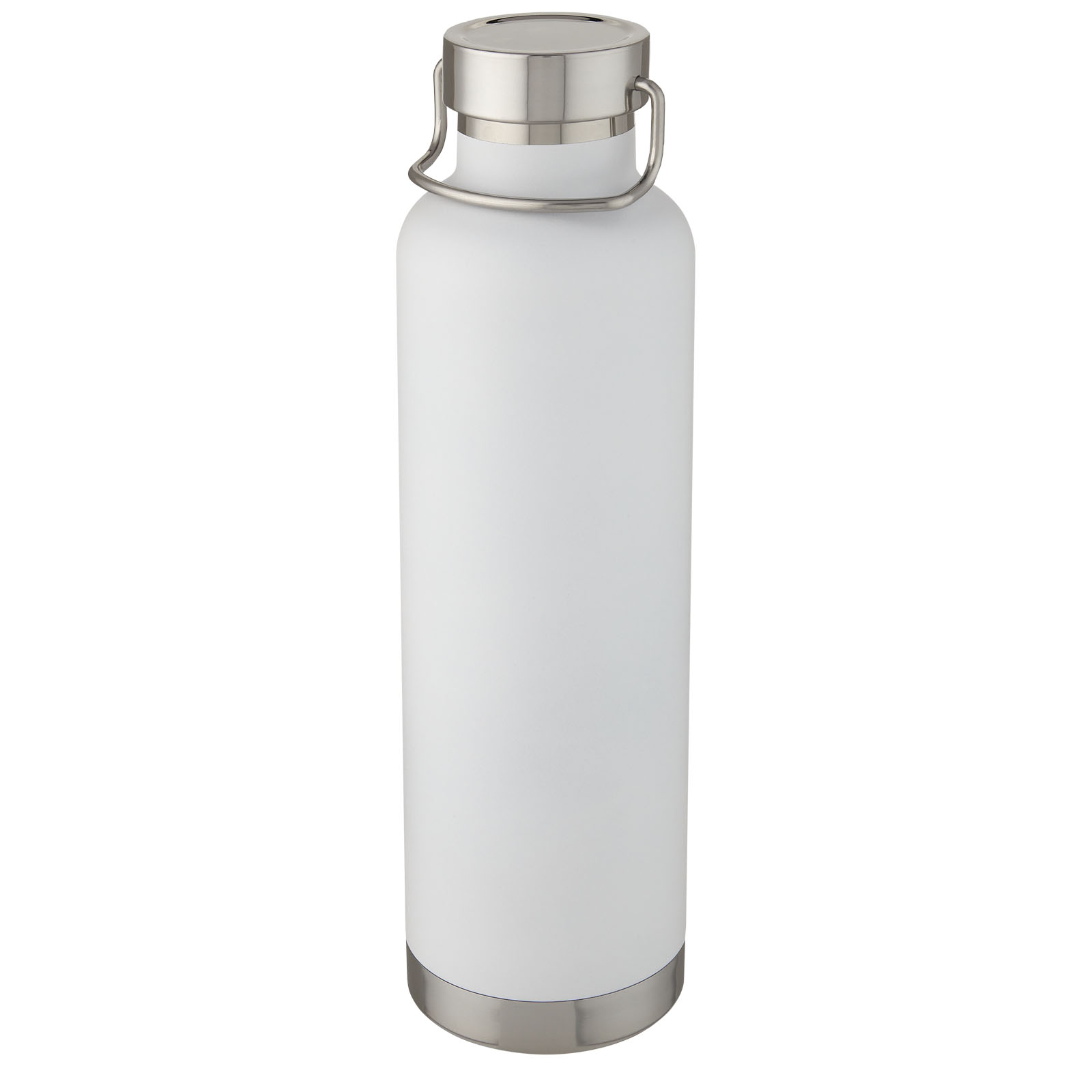 Thor 1 l Kupfer-Vakuum Isoliersportflasche weiss