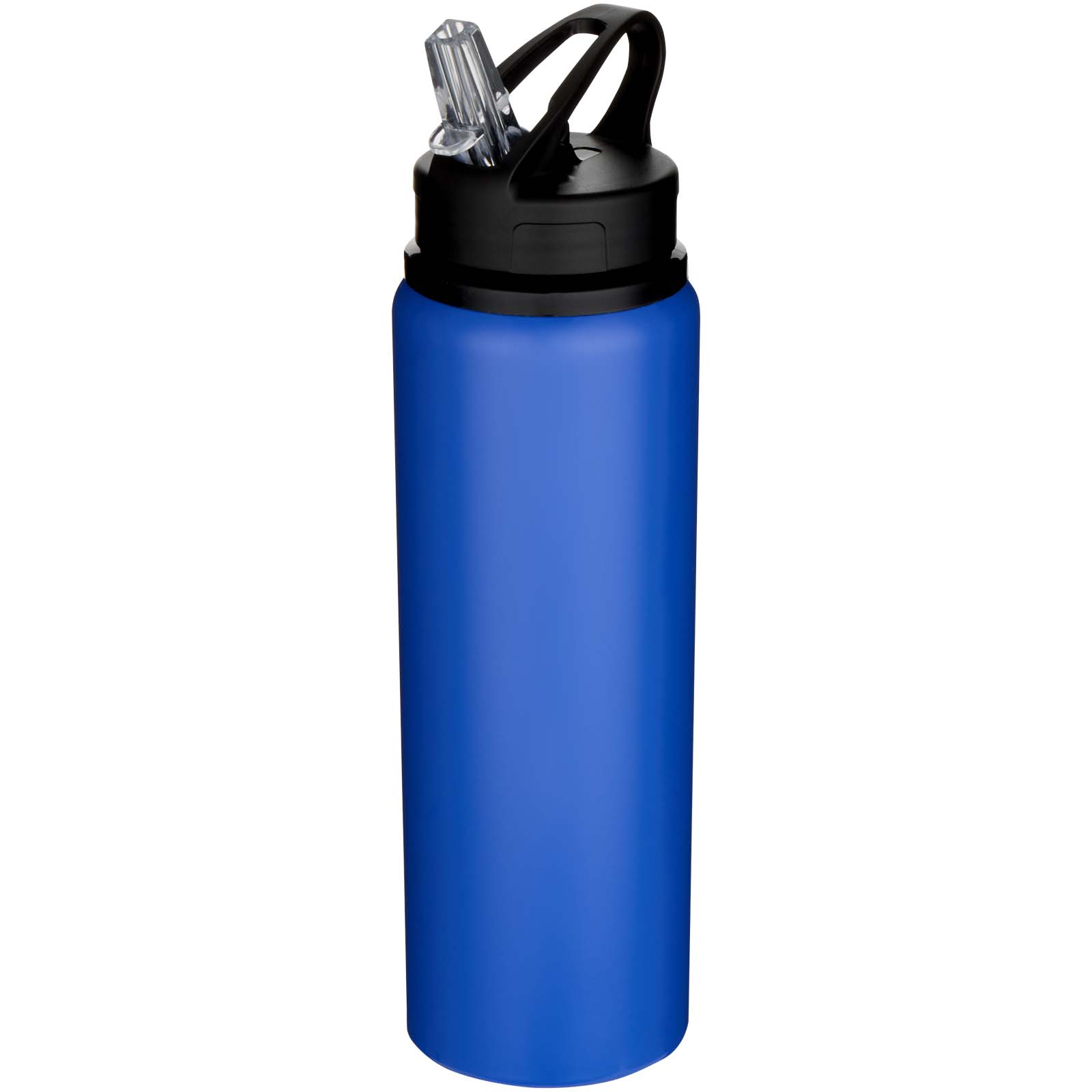 Fitz 800 ml RCS-zertifizierte, einwandige Trinkflasche aus recyceltem Edelstahl royalblau