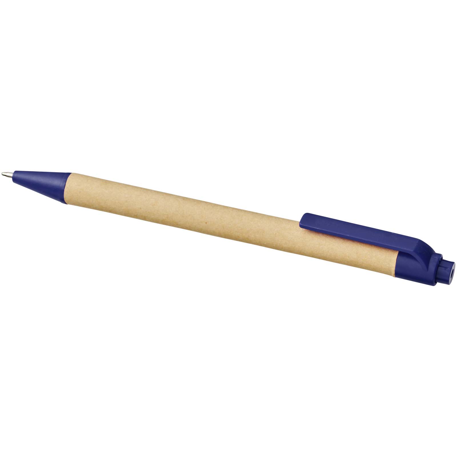 Priestly A6 Recycling Notizbuch mit Stift natur, navy