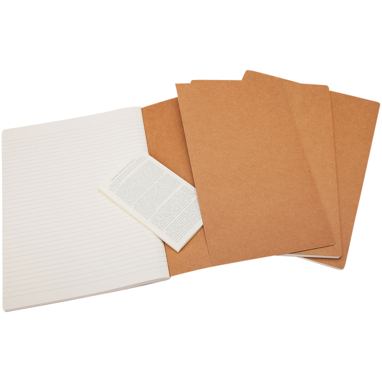 Moleskine Cahier Journal L – liniert Kraftpapier