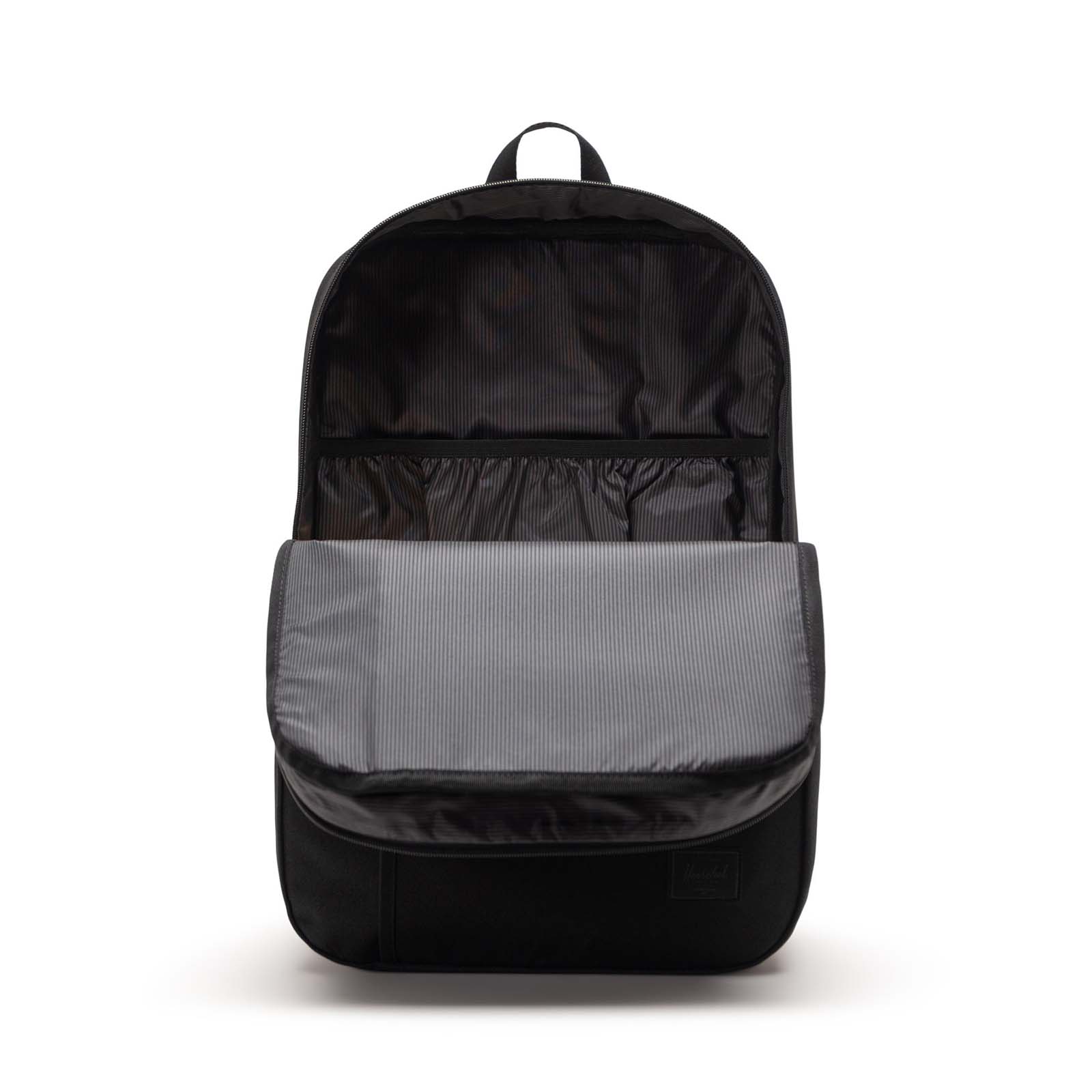 Herschel Wesbrook Rucksack aus recyceltem Material 24 l schwarz