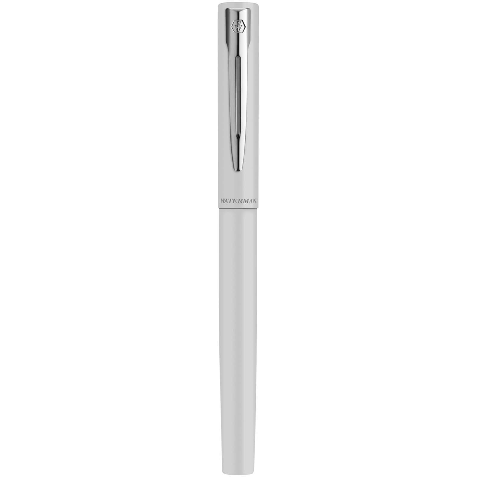 Waterman Allure Rollerball Stift 2,0 (schwarze Mine) weiss