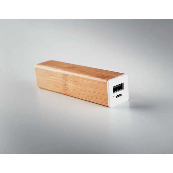 Powerbank 2200 mAh Bambus