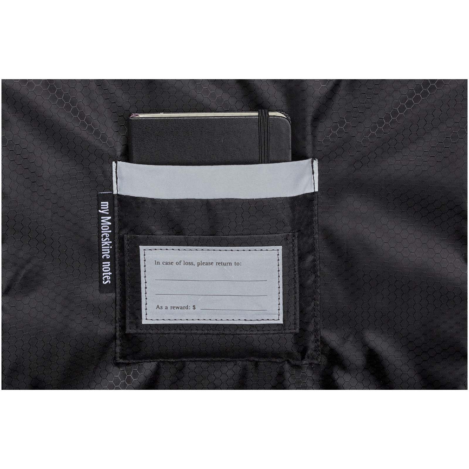 Moleskine Metro Rolltop Rucksack schwarz
