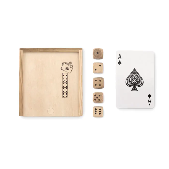Spielkarten-Würfel-Set