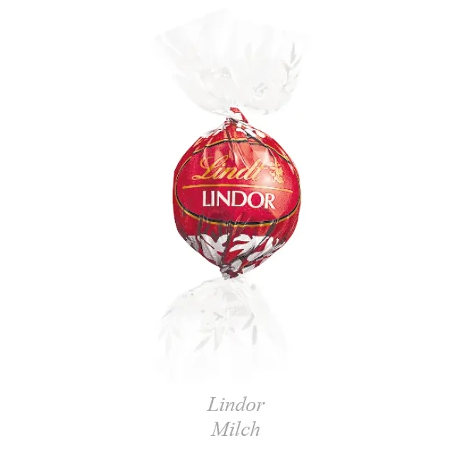 Weihnachtsmann mit Lindt Lindor Kugel