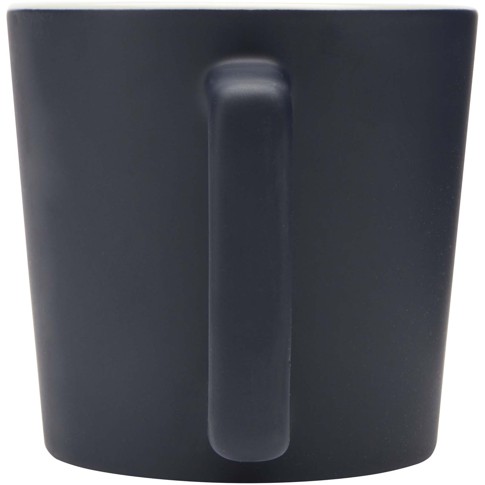 Cali 370 ml Keramiktasse mit matter Oberfläche marineblau