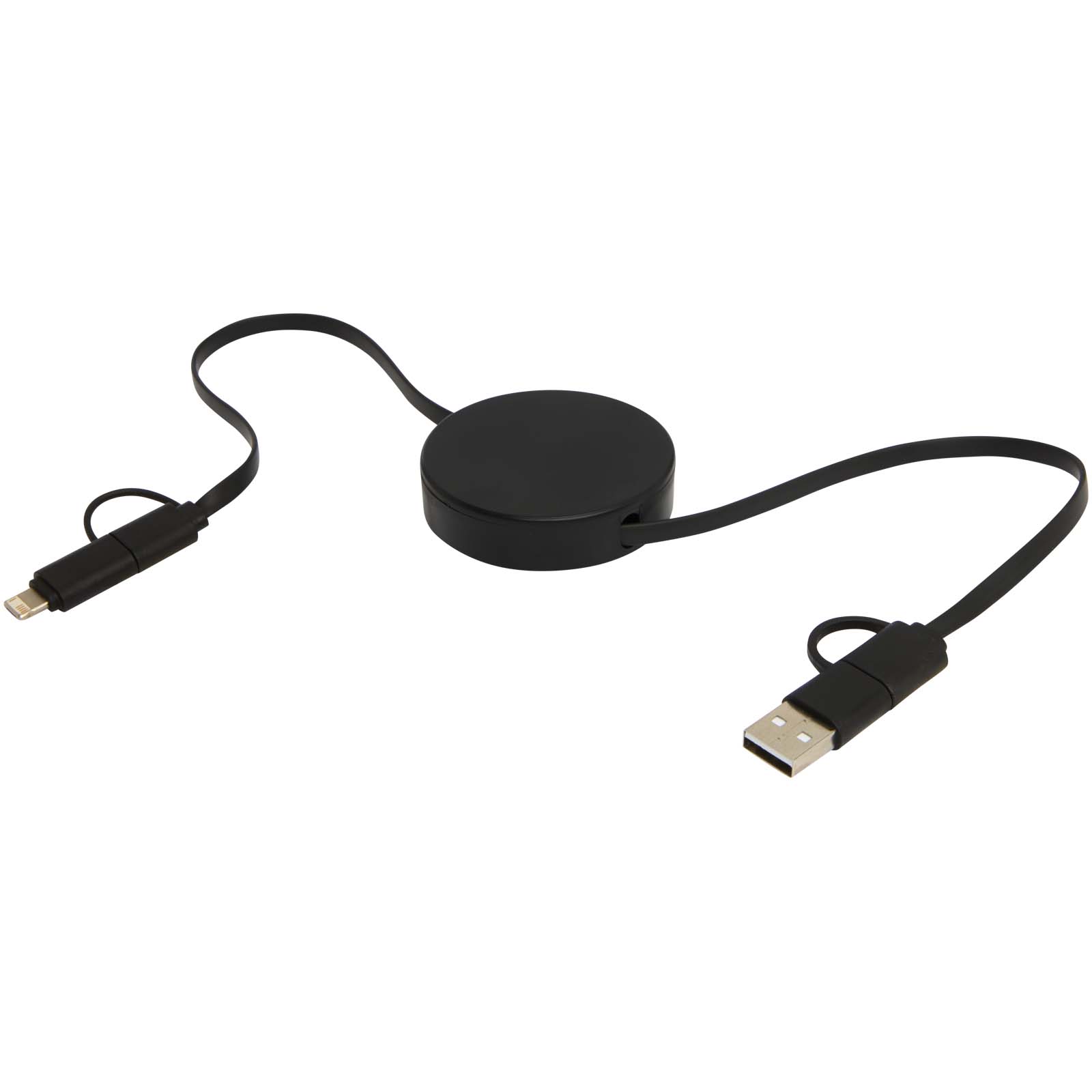 Citala 90 cm 5-in-1 Kabel aus recyceltem Kunststoff für Datenübertragung und 40W Schnellladung schwarz