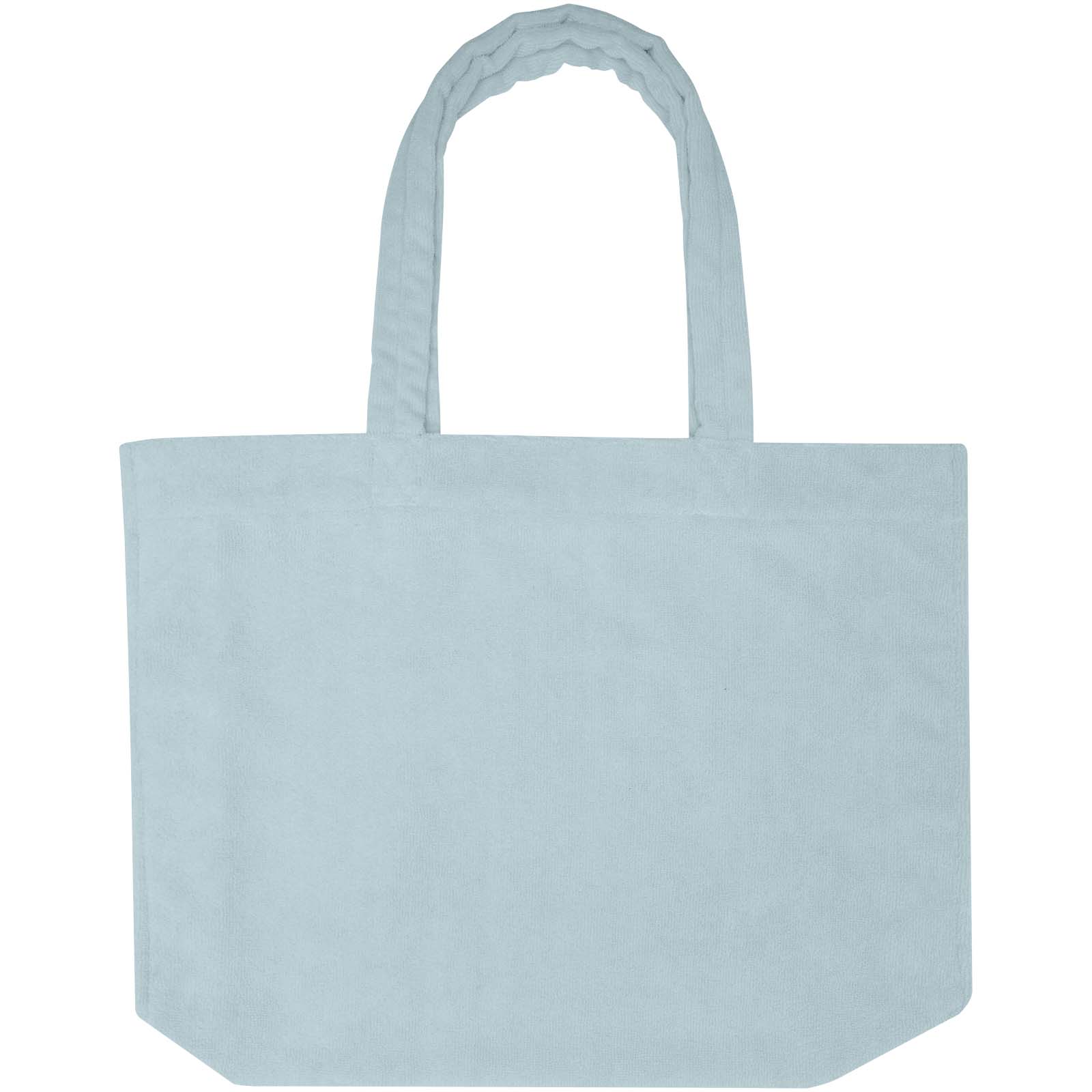 Siam GRS-recycelte Strandtragetasche aus Frottee 13 L wolkenblau