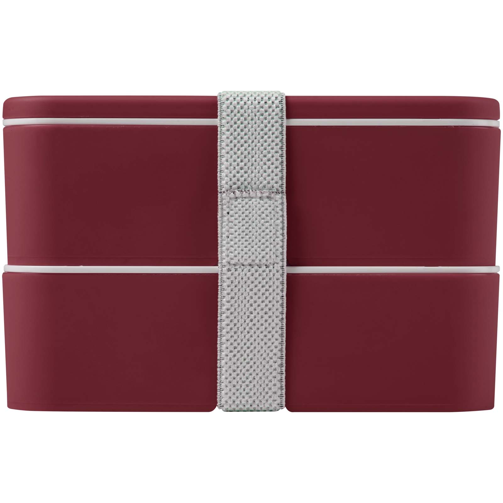 MIYO POP 700 + 700 ml doppelschichtige Lunchbox bordeaux