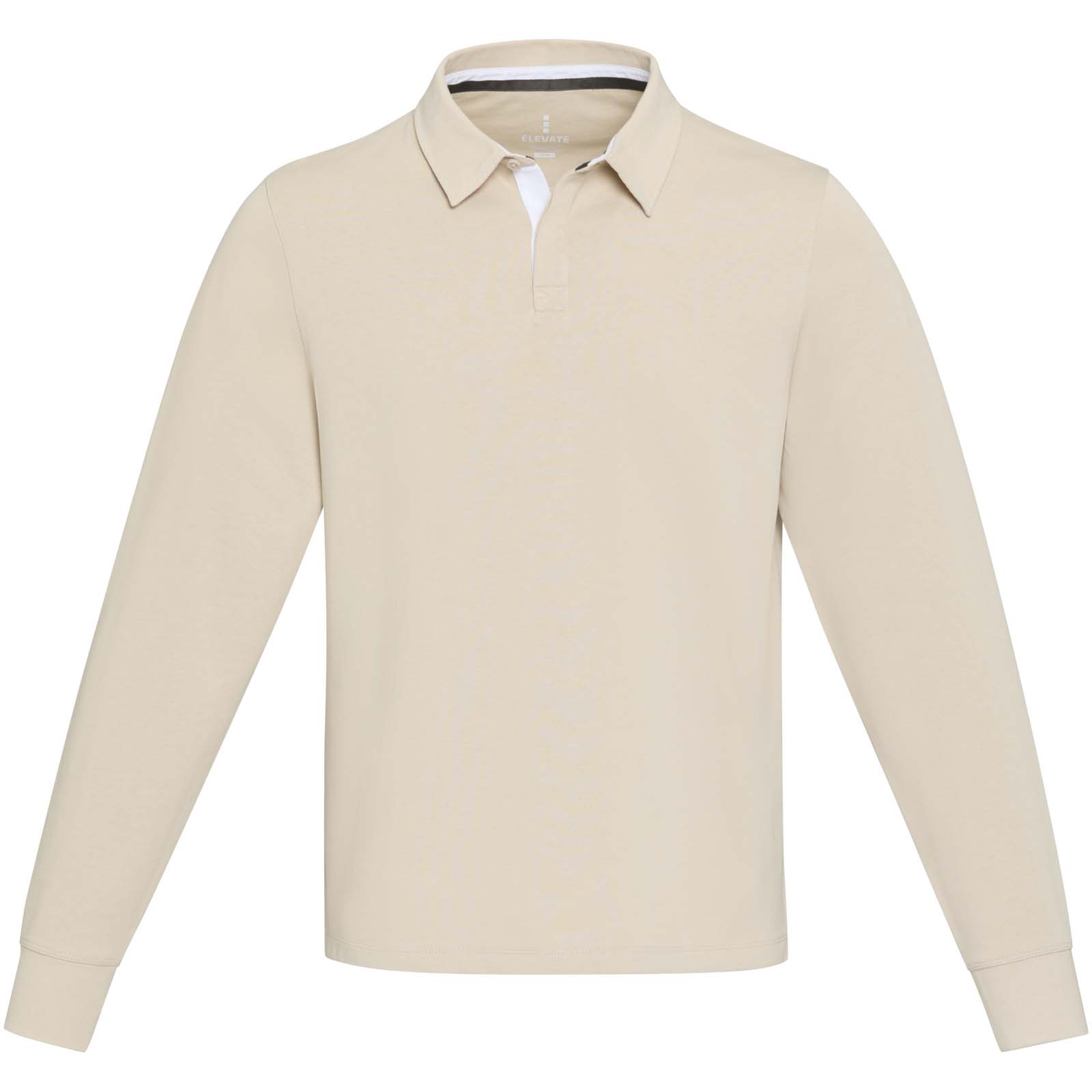 Clyde Rugby Polo Sweatshirt Unisex oatmeal