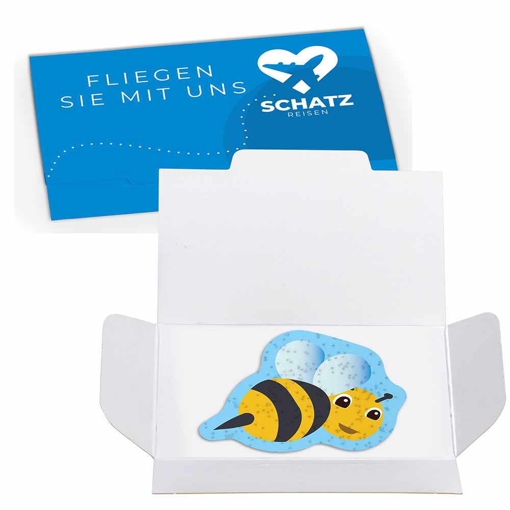 Samenpapier lustige Tierchen