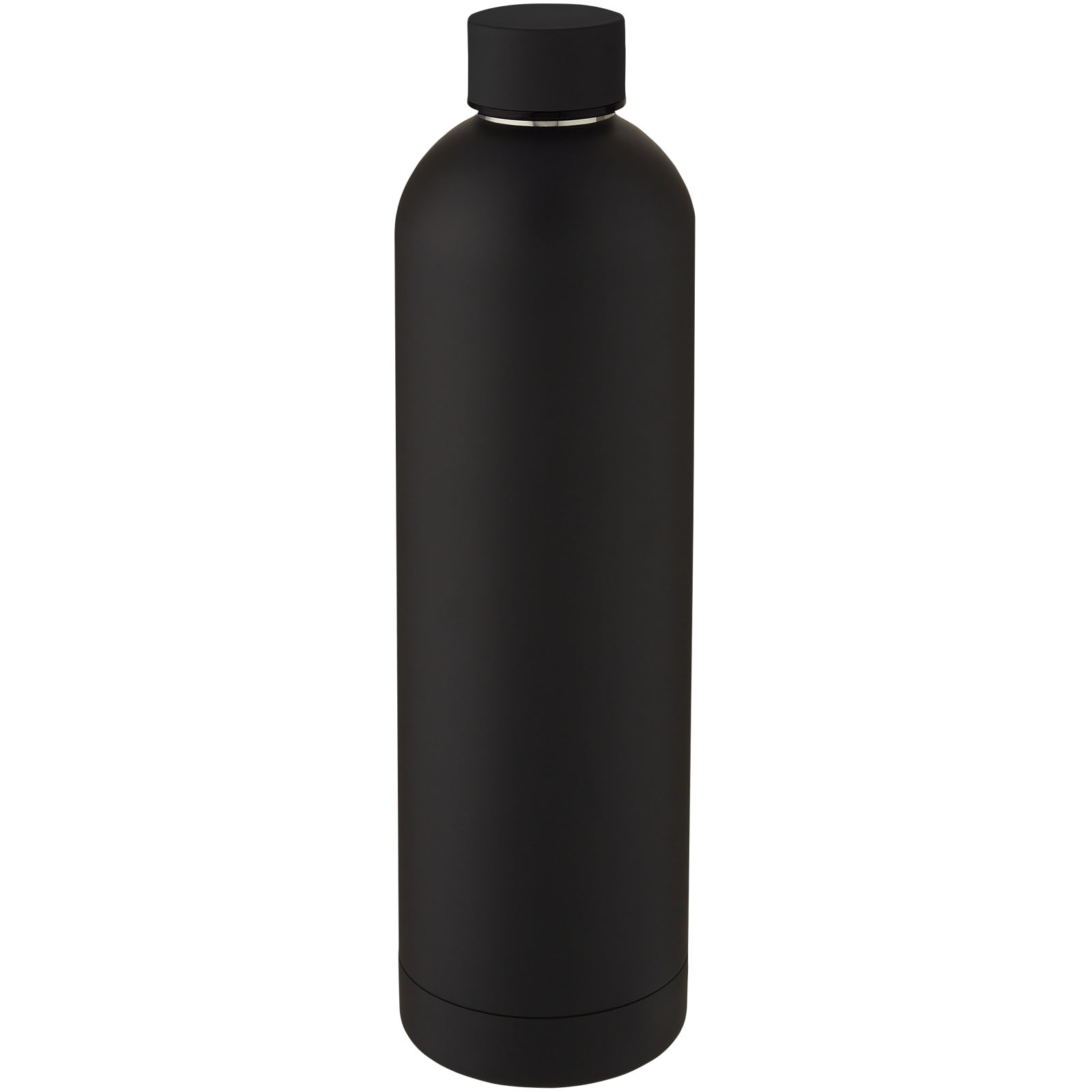 Spring 1 l Kupfer-Vakuum Isolierflasche schwarz