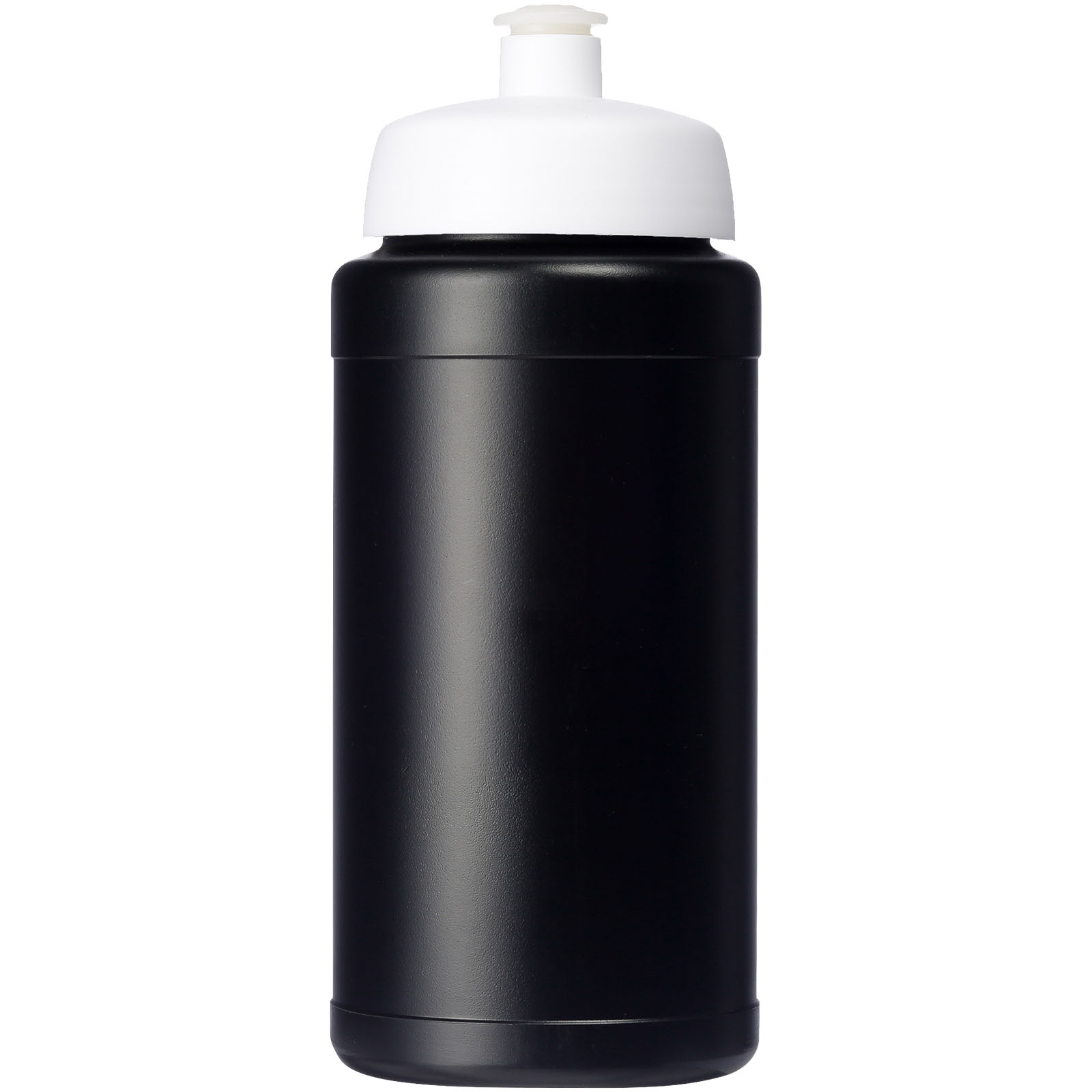 Baseline® Plus 500 ml Flasche mit Sportdeckel schwarz, weiss