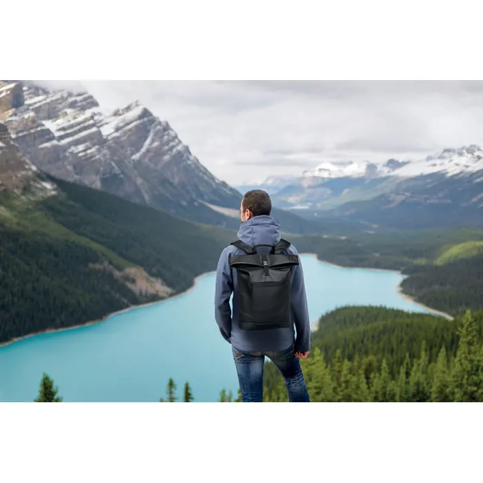 15" Rolltop-Rucksack PU