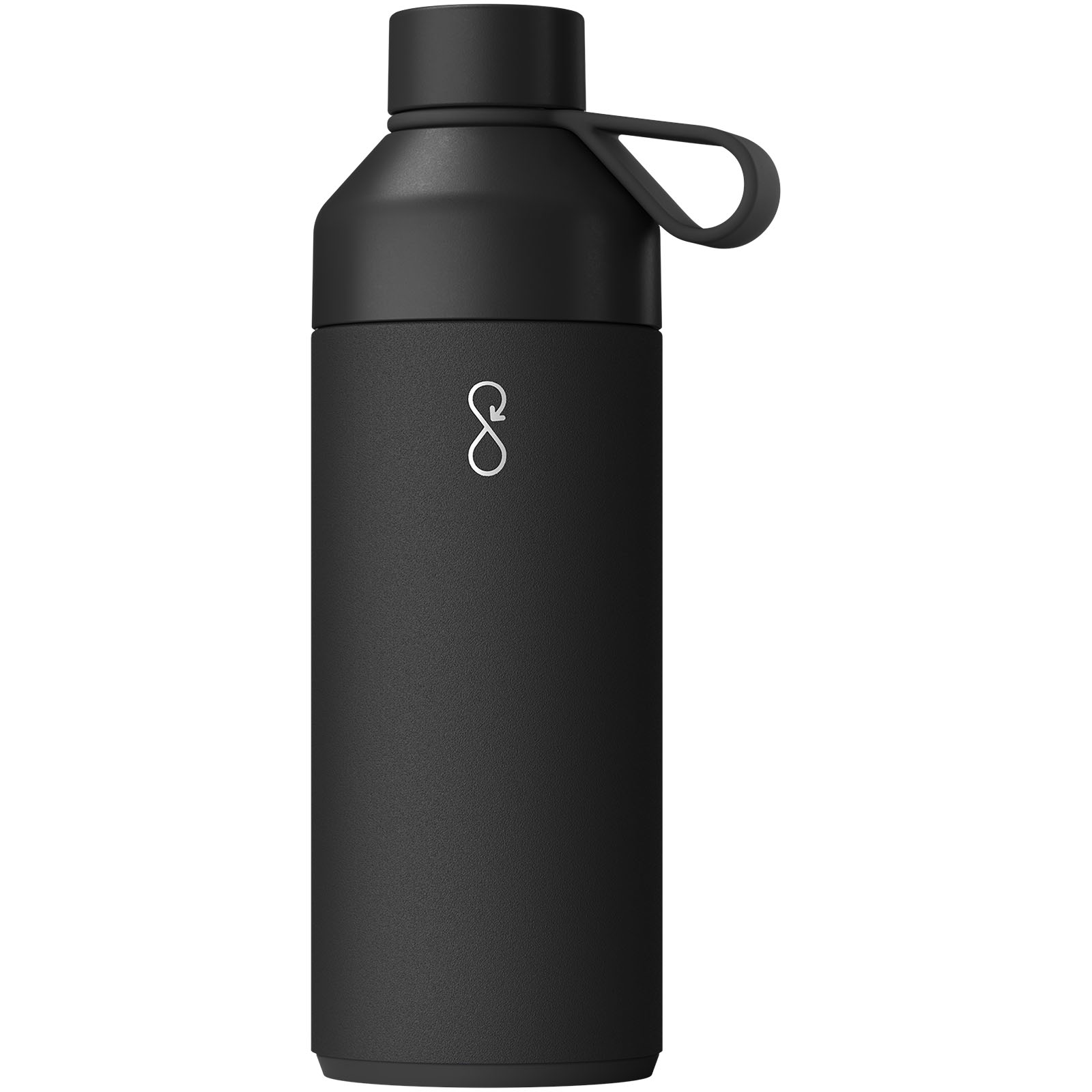 Big Ocean Bottle 1 L vakuumisolierte Flasche obsidian-schwarz