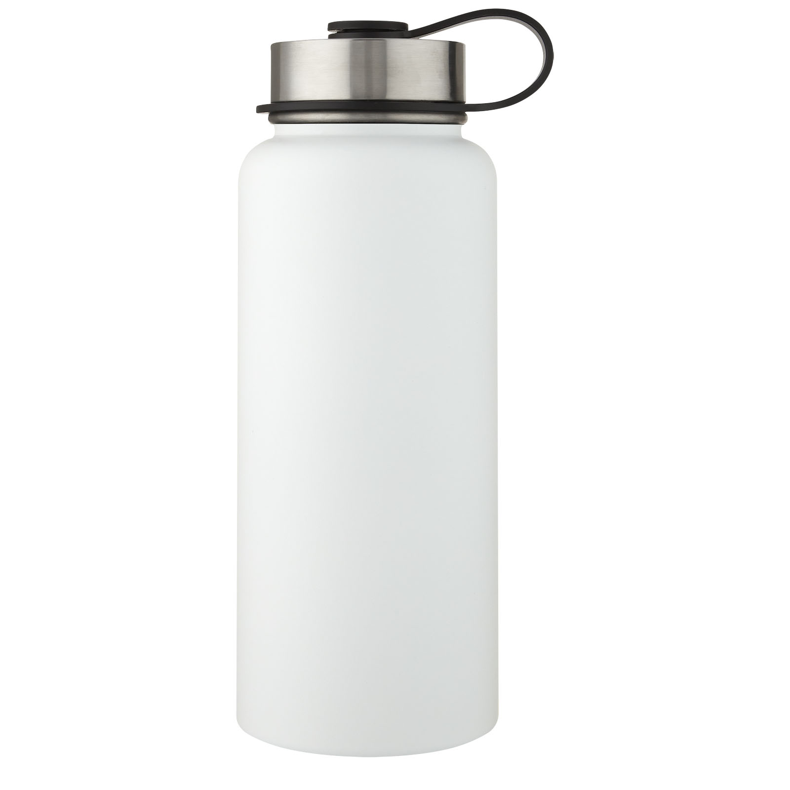 Supra 1 l Kupfer-Vakuum Isolierflasche mit 2 Deckeln weiss