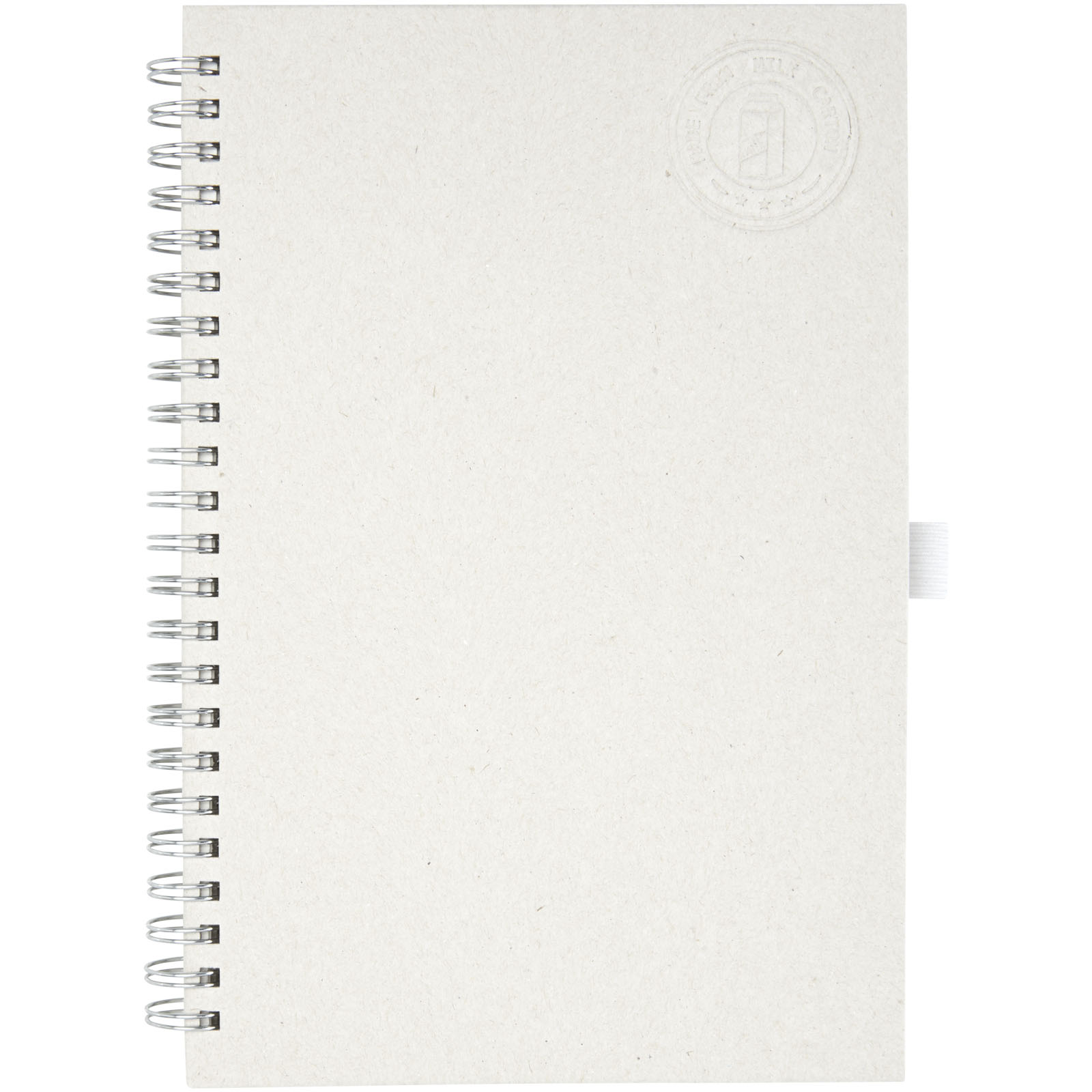 Dairy Dream A5 Spiral Notizbuch aus recyceltem Milchkarton offwhite