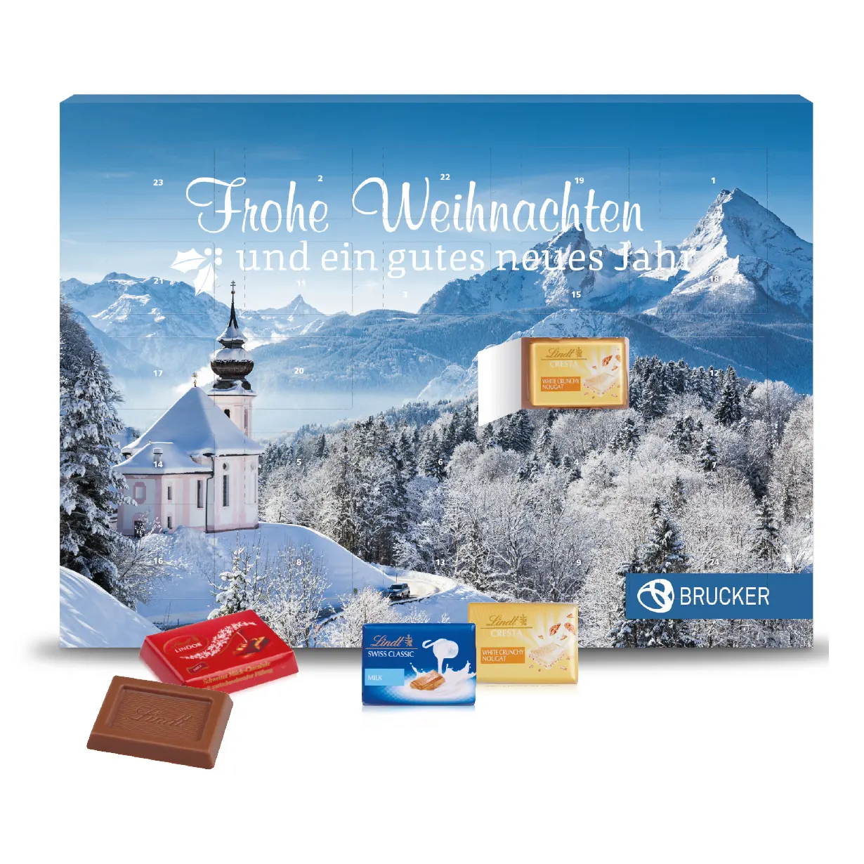 Wand-Adventskalender "Lindt Exklusiv"