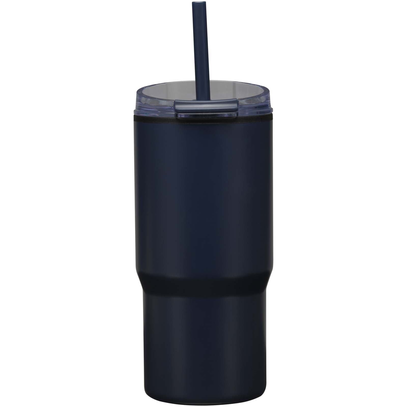 Westin 540 ml RCS Becher aus recyceltem Material, doppelwandig isoliert, mit Trinkhalm navy