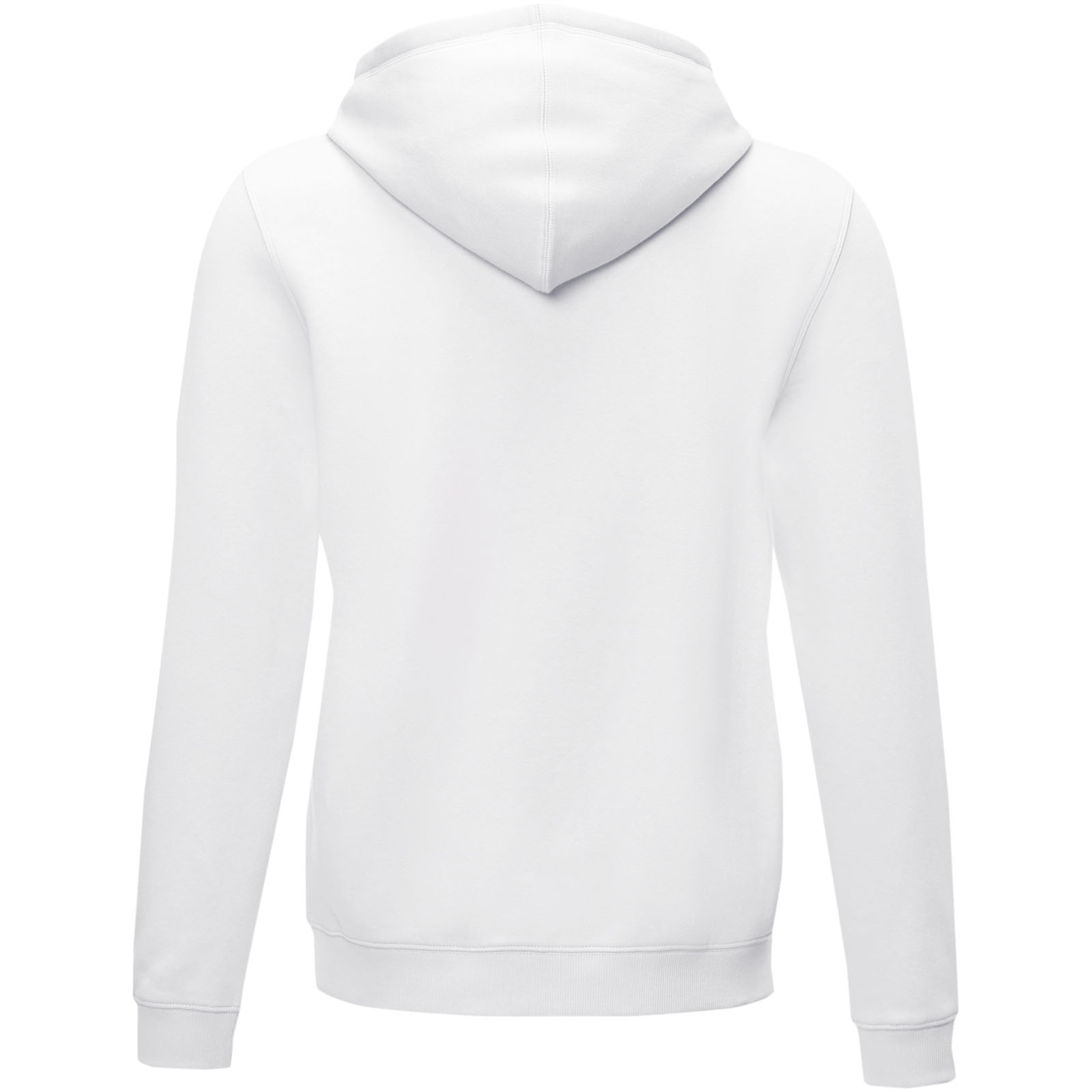 Ruby Hoodie mit durchgehendem Reißverschluss aus Bio-Material für Herren weiss