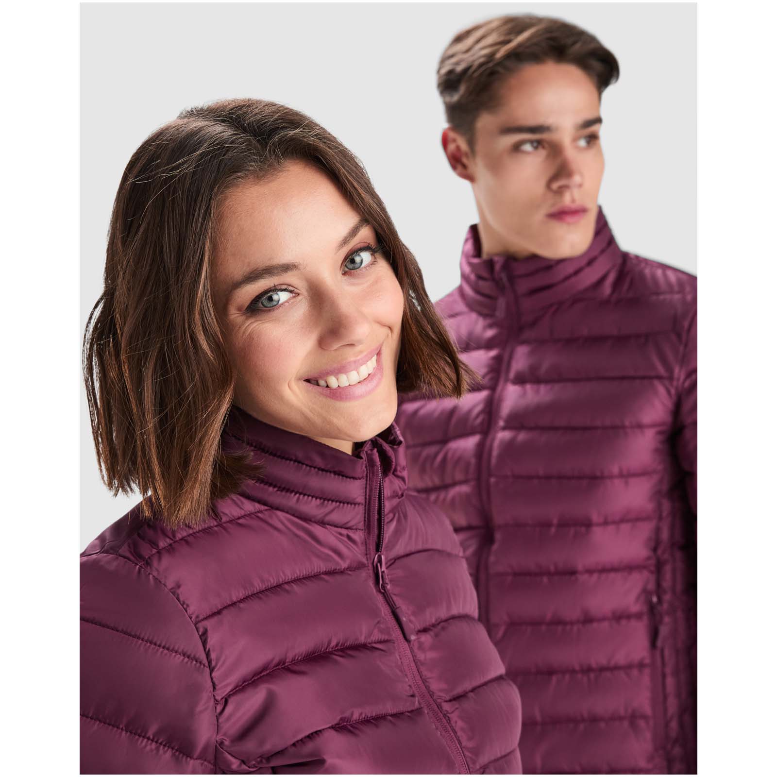 Finland isolierte Jacke für Damen granatrot