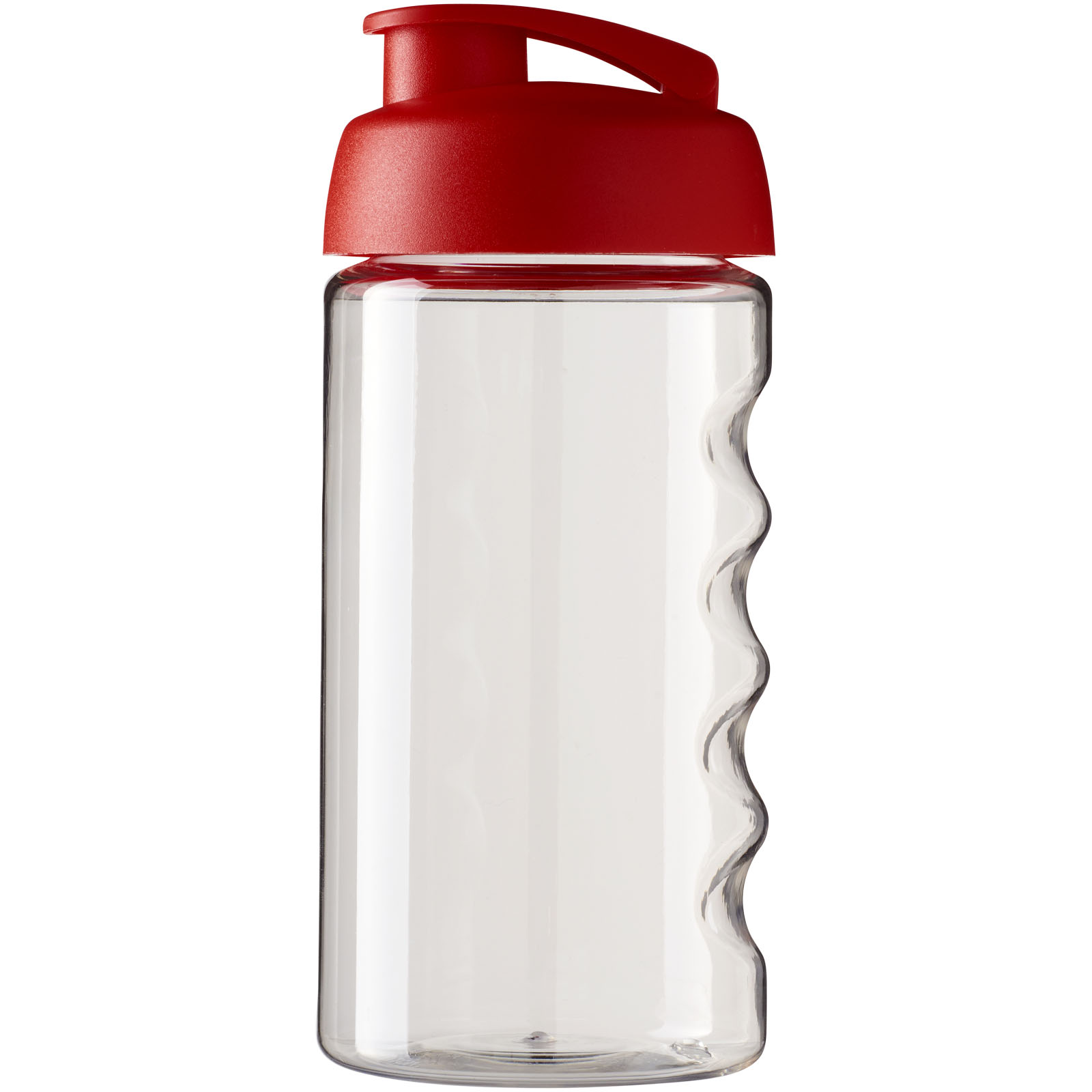 H2O Active® Bop 500 ml Sportflasche mit Klappdeckel transparent, rot