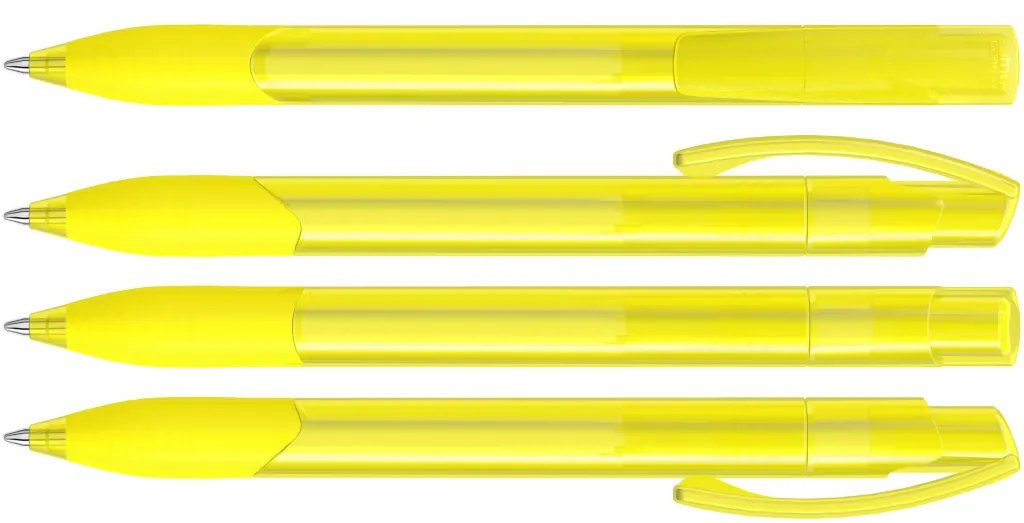 OMEGA grip transparent Druckkugelschreiber
