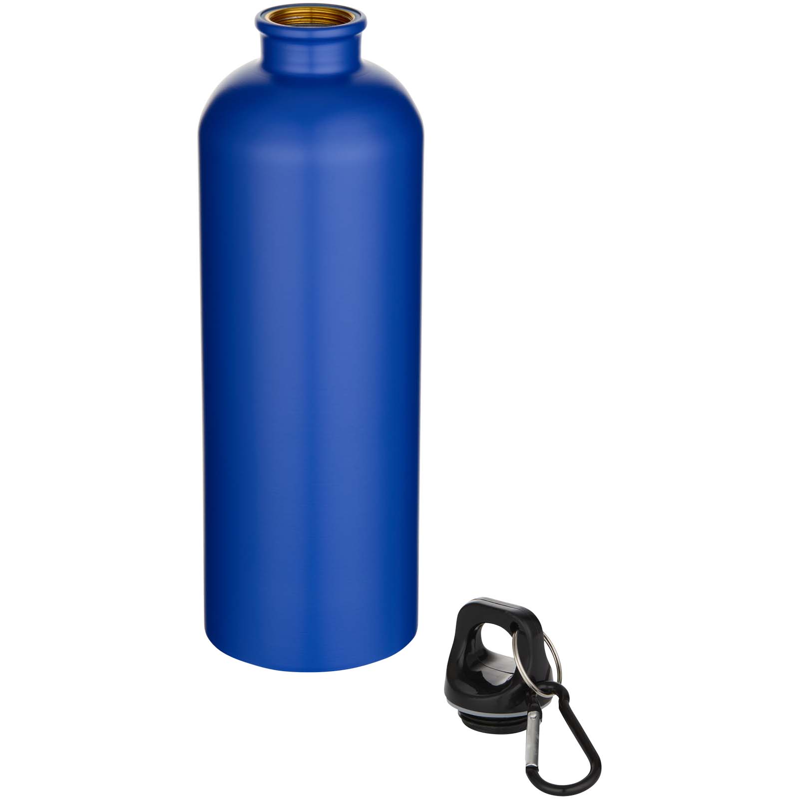 Oregon 750 ml matte RCS-zertifizierte, einwandige Trinkflasche aus recyceltem Edelstahl mit Karabinerhaken royalblau