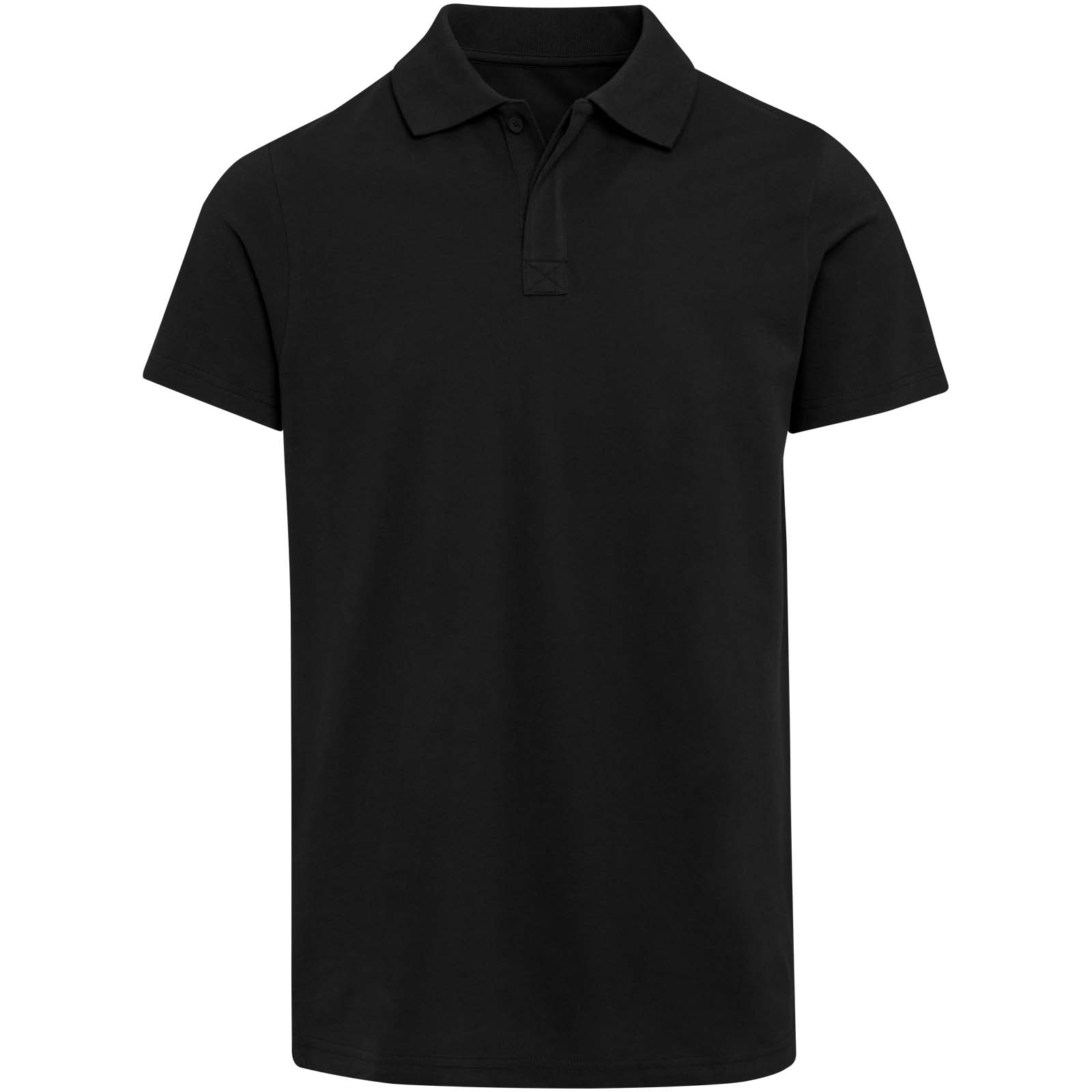 Graphite 180 g/m² Kurzärmeliges Poloshirt Bio Baumwolle (OCS), unisex schwarz