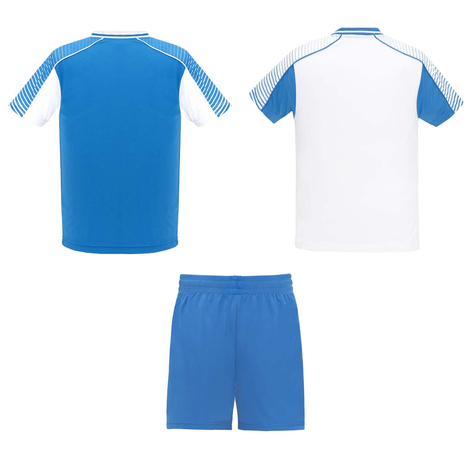 Juve Sport-Set Unisex weiss, royalblau