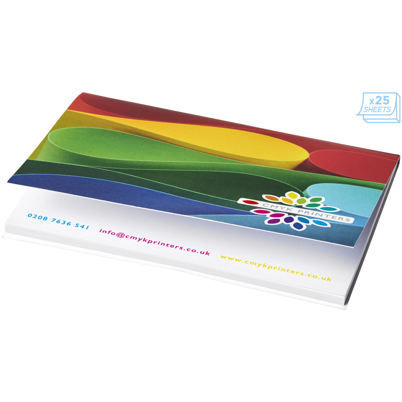 Sticky-Mate® Haftnotizen A7 100x75mm weiss