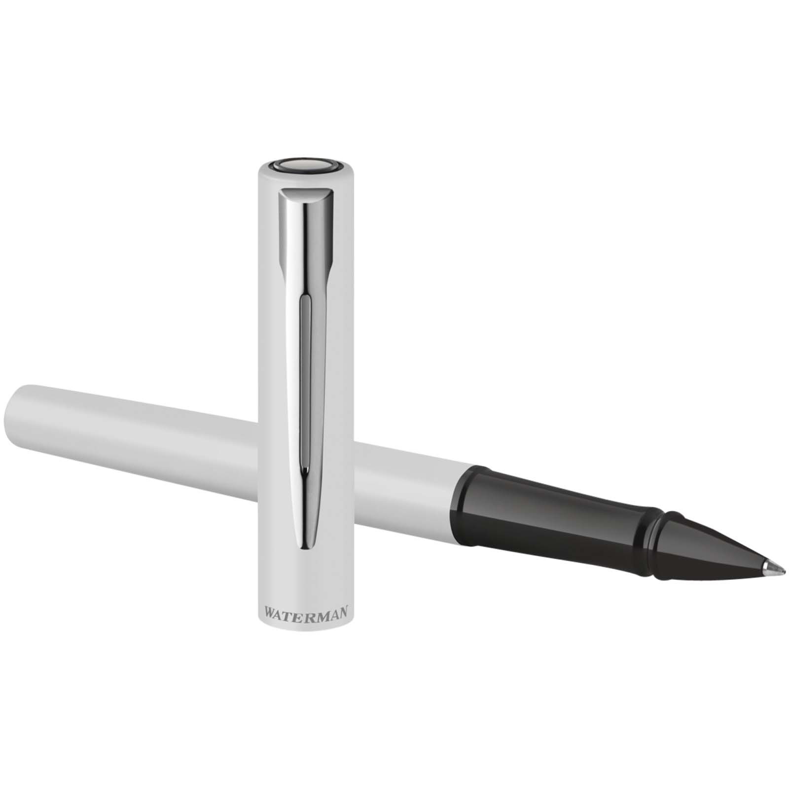Waterman Allure Rollerball Stift 2,0 (schwarze Mine) weiss