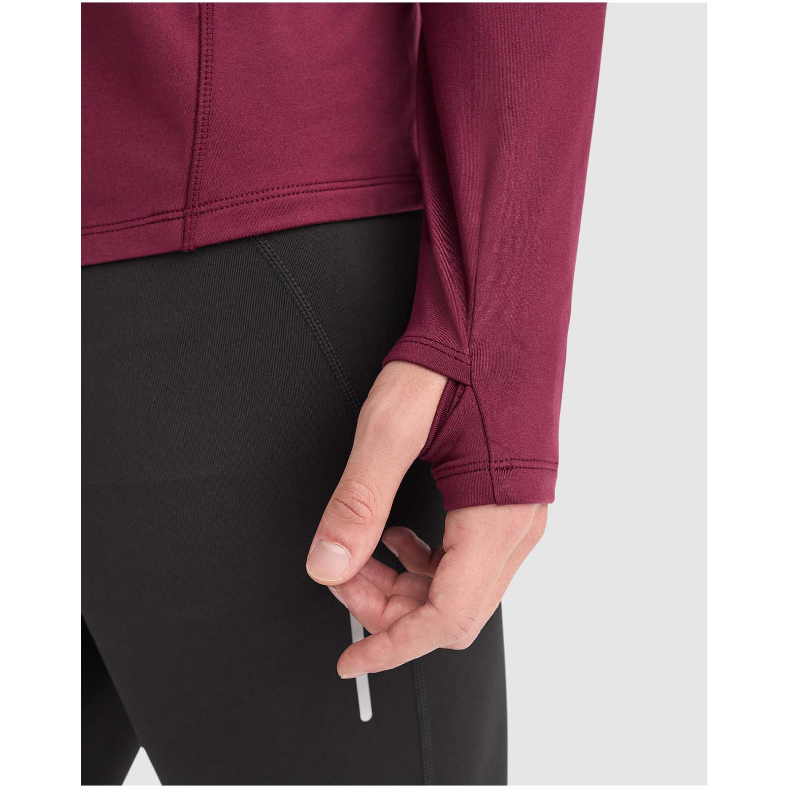 Estambul 200 g/m² Half-Zip Sweatshirt für Herren lorbeergrün