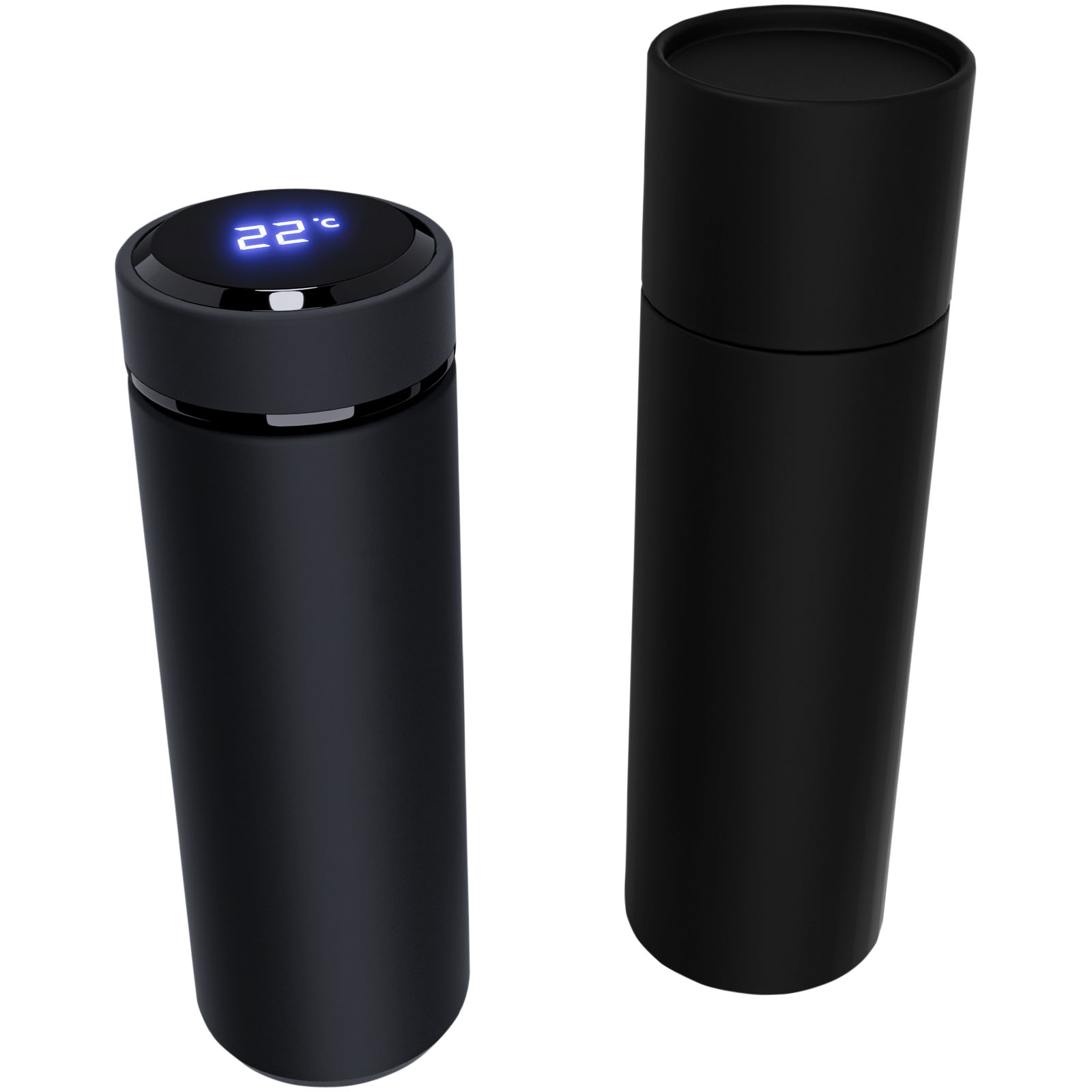 SCX.design D10 Smart Isolierflasche schwarz