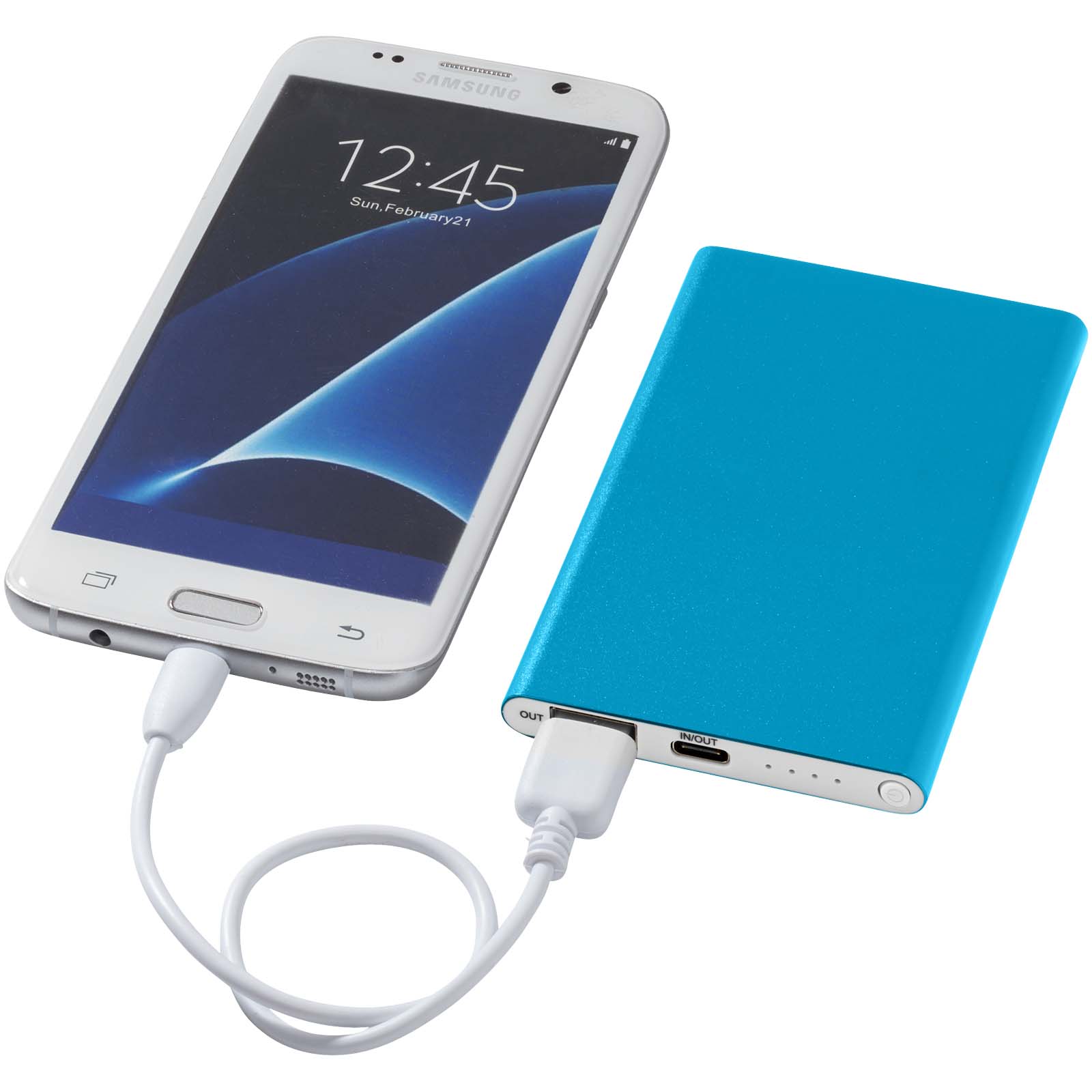 Pep 4000 mAh Powerbank hellblau