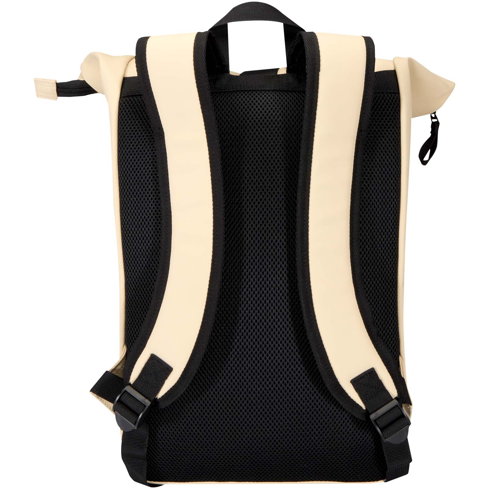 Resi Plus 15" GRS-recycelter Rolltop Rucksack 18 L oatmeal