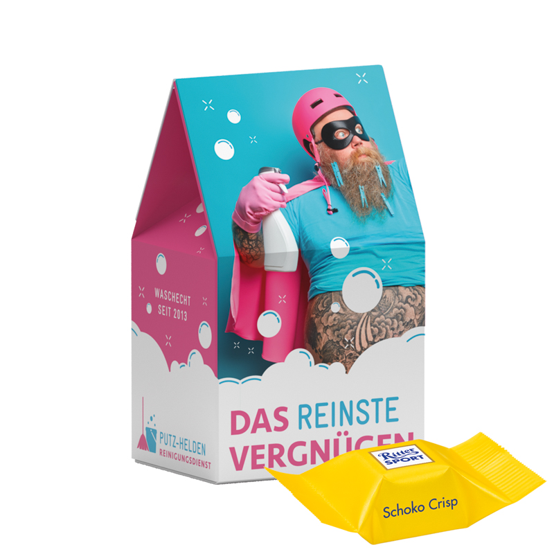 Standbodenbox, Ritter SPORT Schokowürfel Mousse au Chocolate