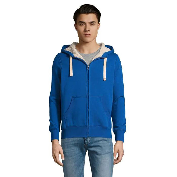Unisex-Jacke mit Reißverschluss Sherpa