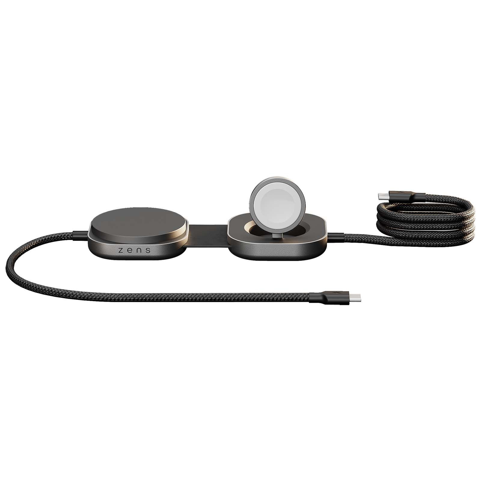 Zens Pro 3 140 W, USB-C, 3 in 1 Ladekabel schwarz
