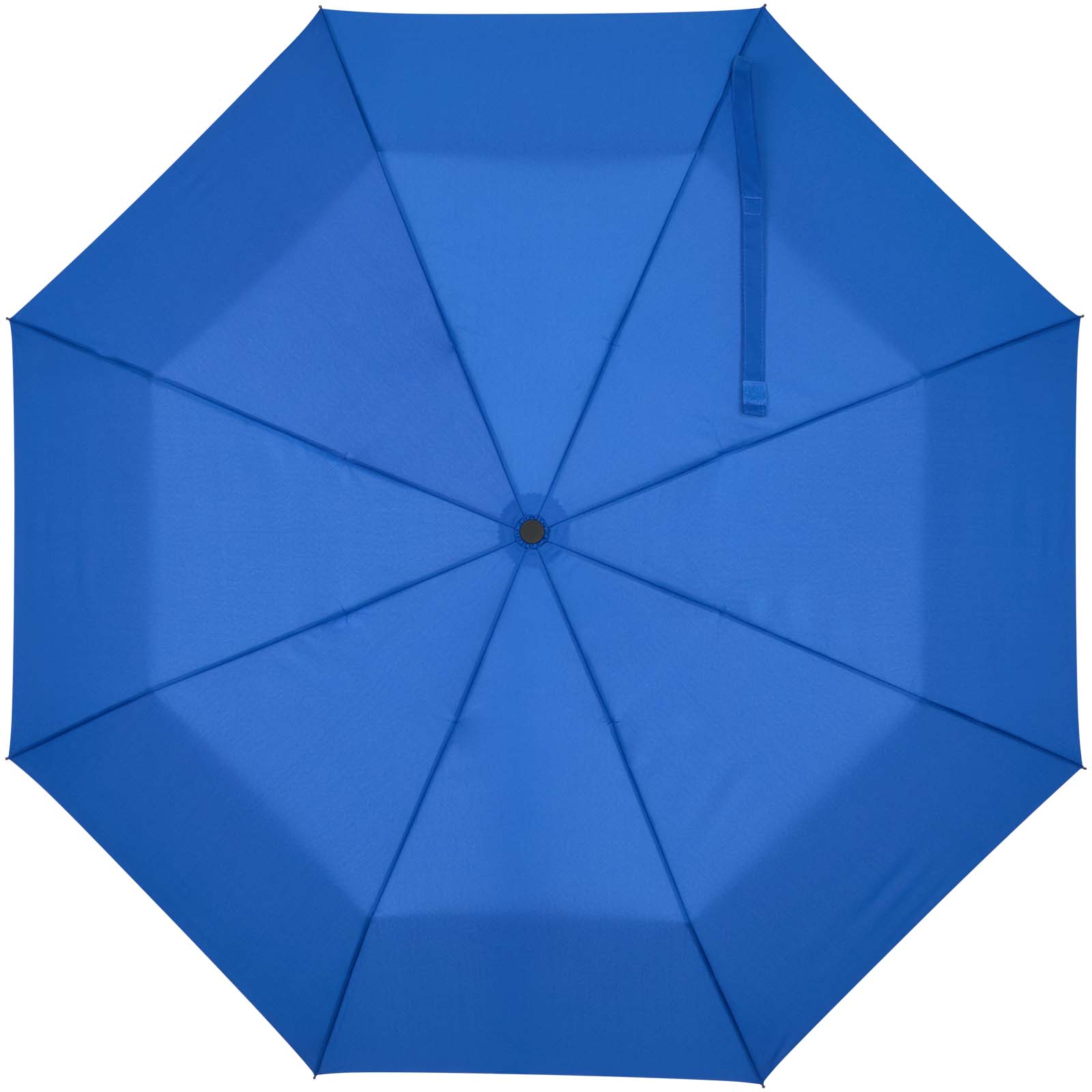Aaron 23'' faltbarer manueller Regenschirm royalblau
