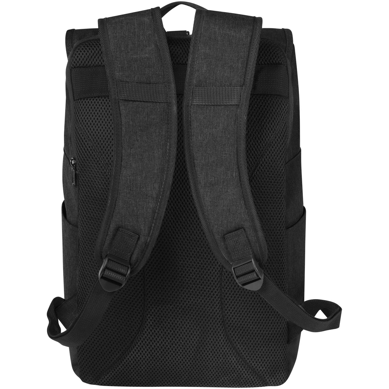 Libra 15,6" GRS recycelter Rolltop Laptop-Rucksack 12L heather charcoal