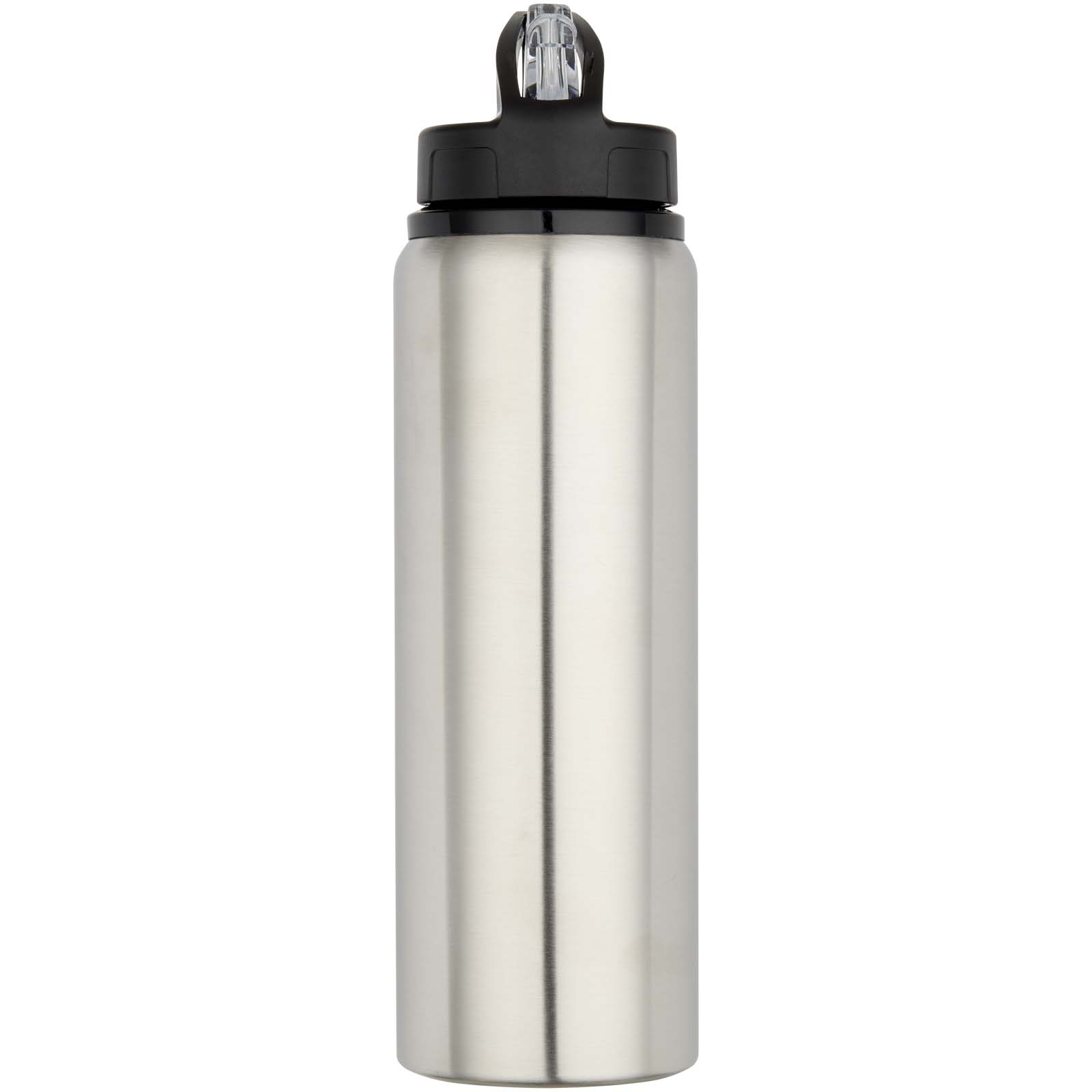 Fitz 800 ml RCS-zertifizierte, einwandige Trinkflasche aus recyceltem Edelstahl grau