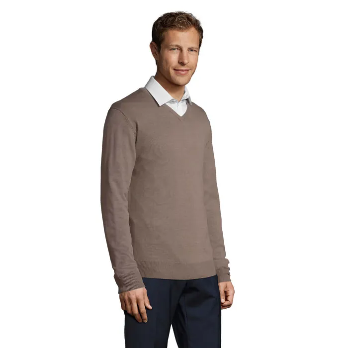 Herren-Pullover mit V-Ausschnitt Galaxy