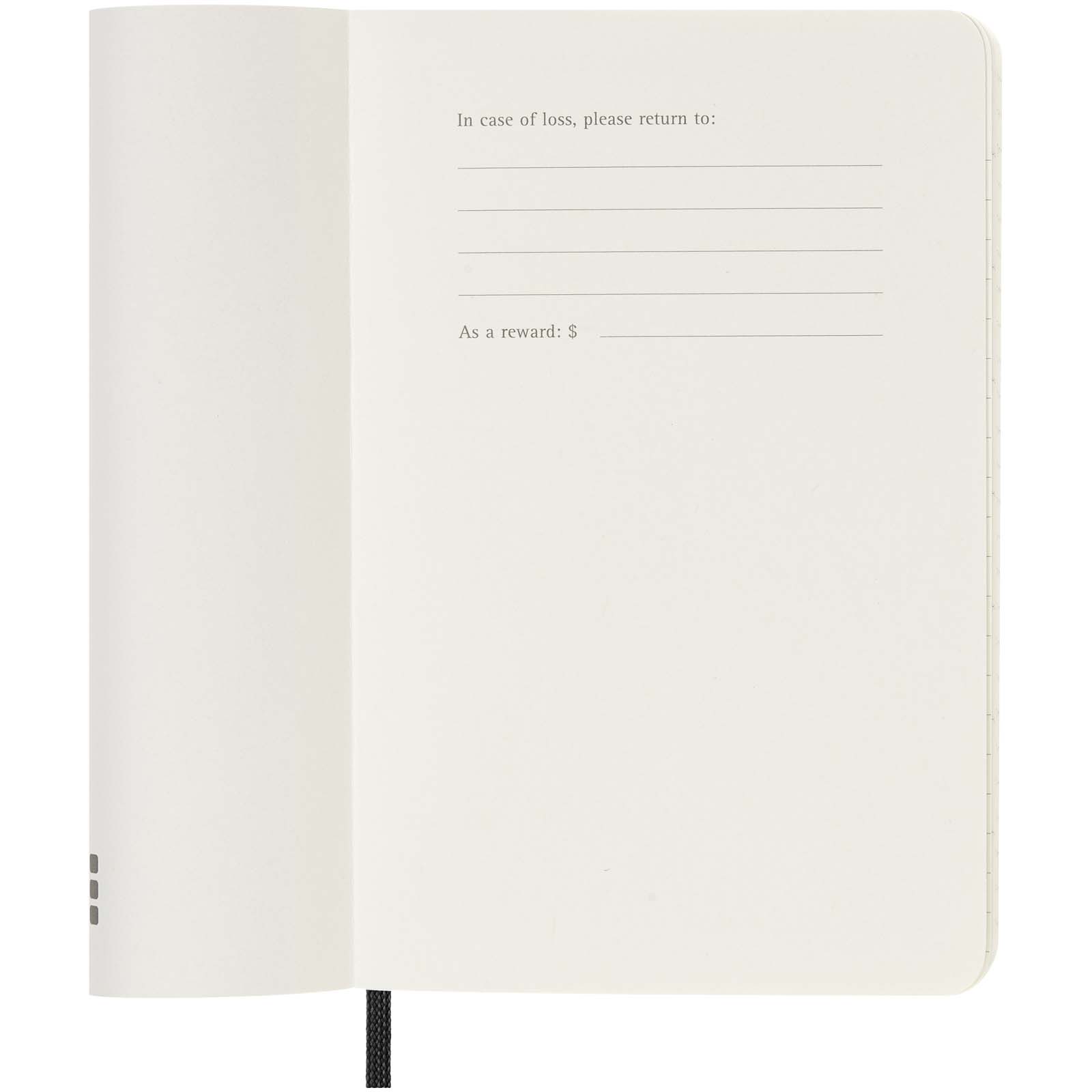 Moleskine Softcover 12 Monate Wochenkalender, Pocket-Format schwarz